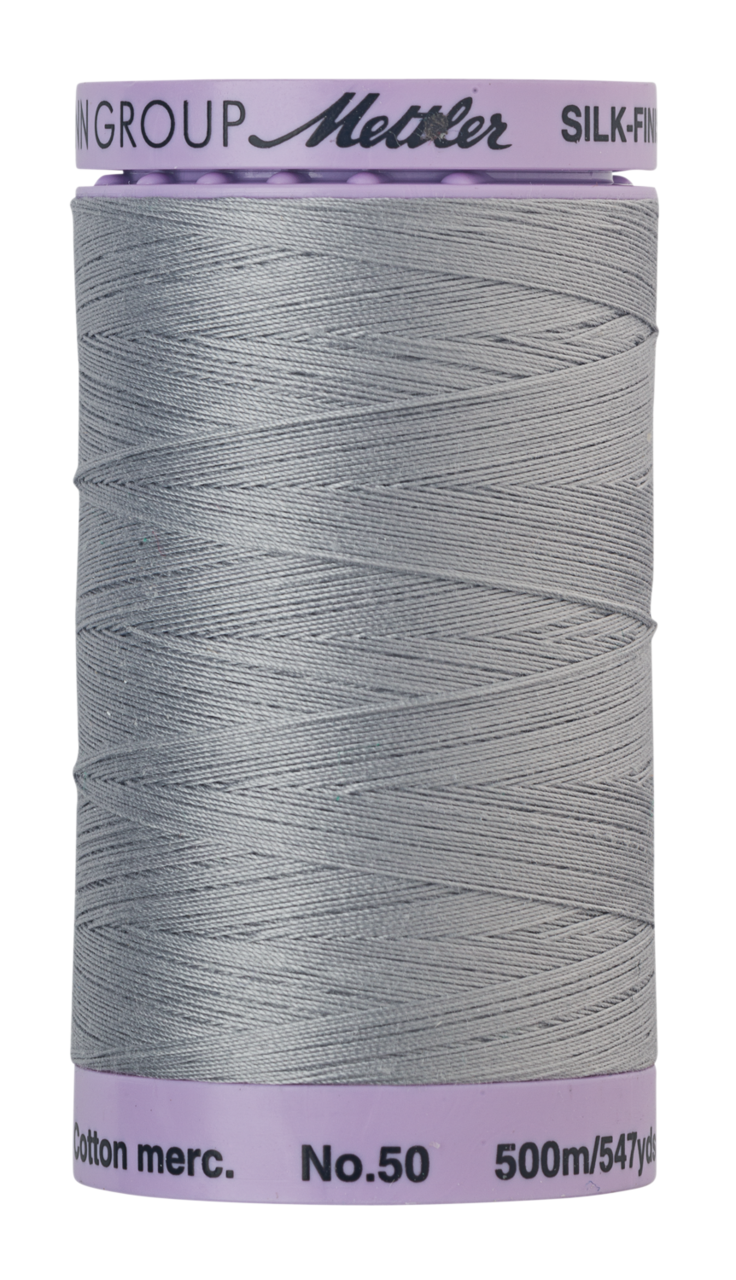 Ash (9104-2791) | Silk-Finish Cotton 50wt (500M / 547Y) | Mettler Thread
